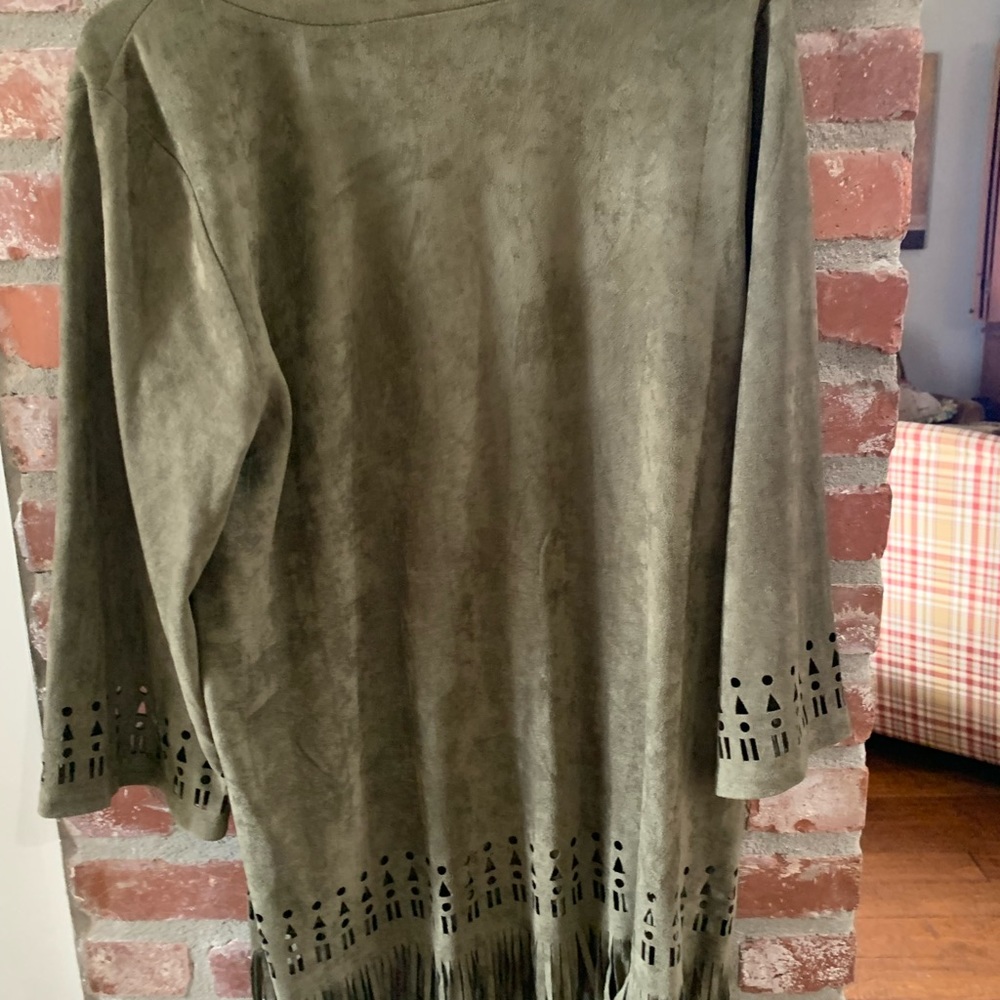Suede Top - Picture 2 of 3